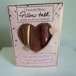 New in Box Charlotte Tilbury Pillow Talk Blush and Glow Kit
